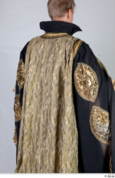 Upper Body Man White Historical Coat Costume photo references